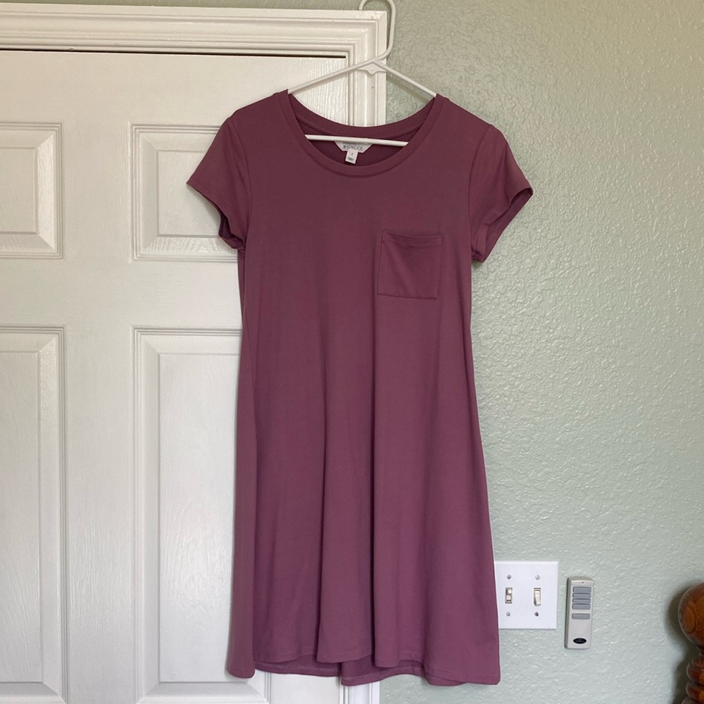 Market & Spruce Dusty Rose Mini Dress